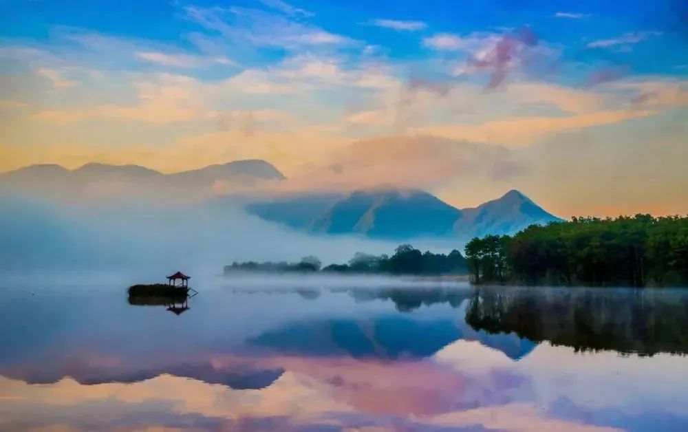 湖北千湖山水风景,湖北十大著名湖泊有哪些