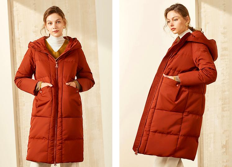 艾莱依哪件羽绒服好看,艾莱依中国风羽绒服穿搭