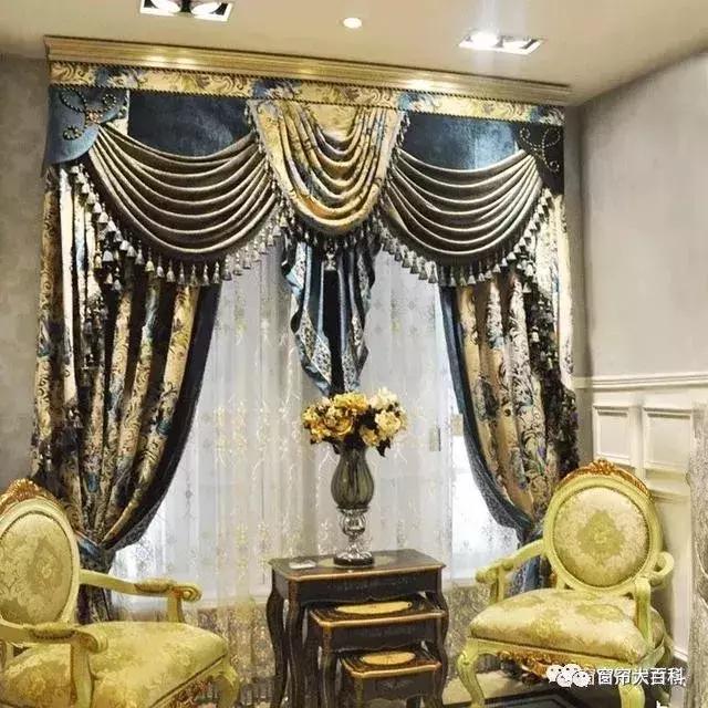 窗帘帘头款式搭配效果图大全,家有窗帘推荐