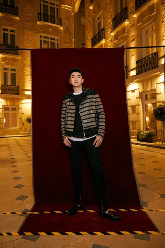 金瀚休闲西装,金瀚巴黎走秀视频