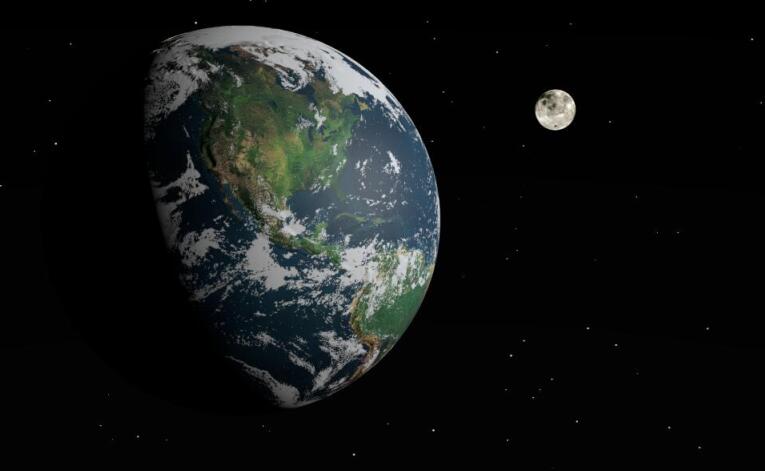 为什么月球始终以同一面孔对地球,月球为什么一直围着地球旋转