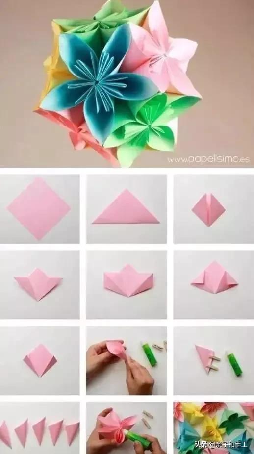 值得收藏的折纸教程,多种实用又有趣的折纸教程
