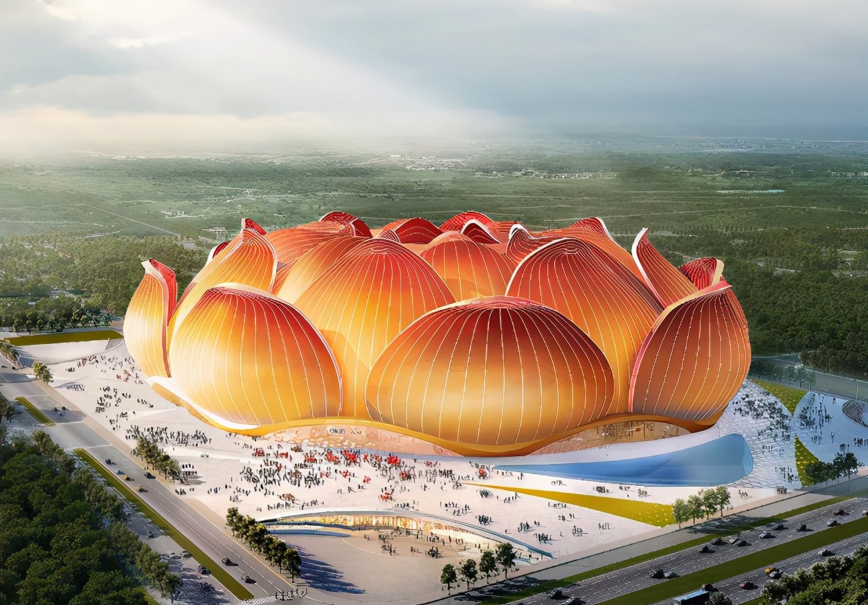 广州恒大莲花体育足球场,恒大足球场内部效果图