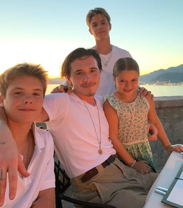 贝克汉姆儿子是基因突变吗,贝克汉姆儿子帅