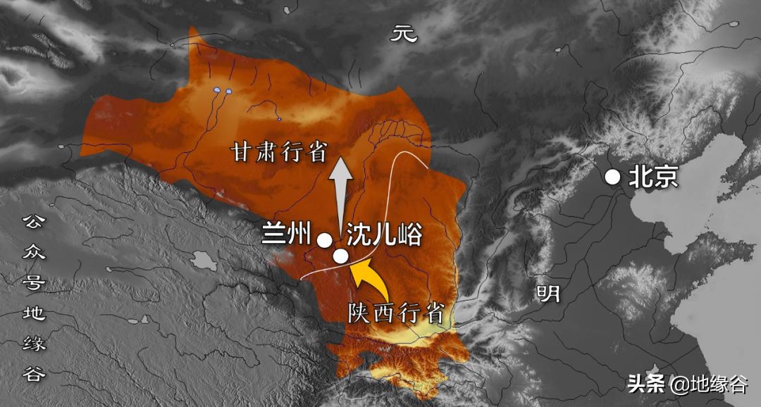 明朝为什么要放弃大片领土,明朝灭亡和甘肃的关系