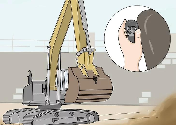 如何操作一台挖掘机,挖掘机怎么操作小视频