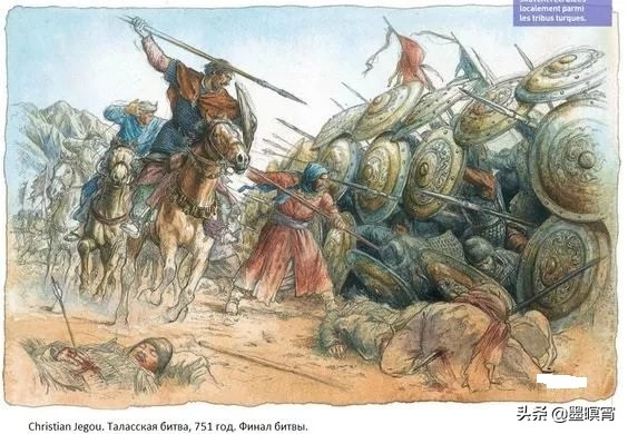 高仙芝的怛罗斯之战对后世的影响,高仙芝怛罗斯之战行军路线