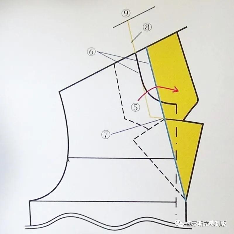 女大衣西装领制版,西装领制版教程