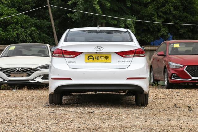 北京现代领动16年高配活力橙,现代领动高配