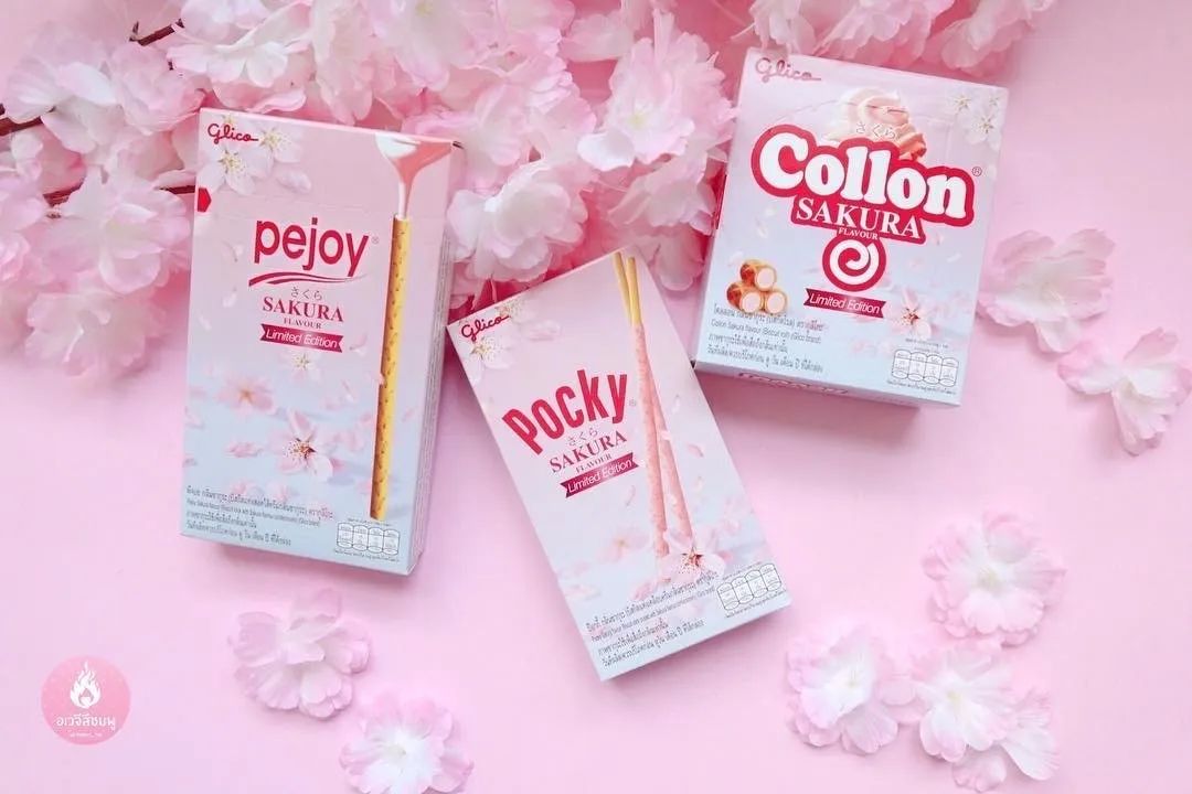 日本樱花季零食,少女心爆棚的零食大全