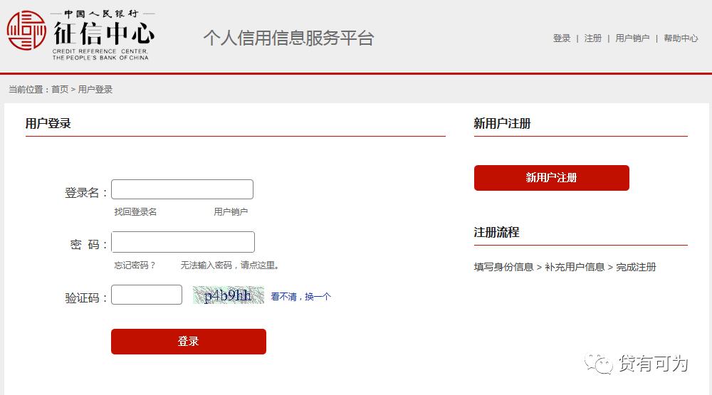 个人简版征信查询流程,个人征信报告网上查询和人行打印