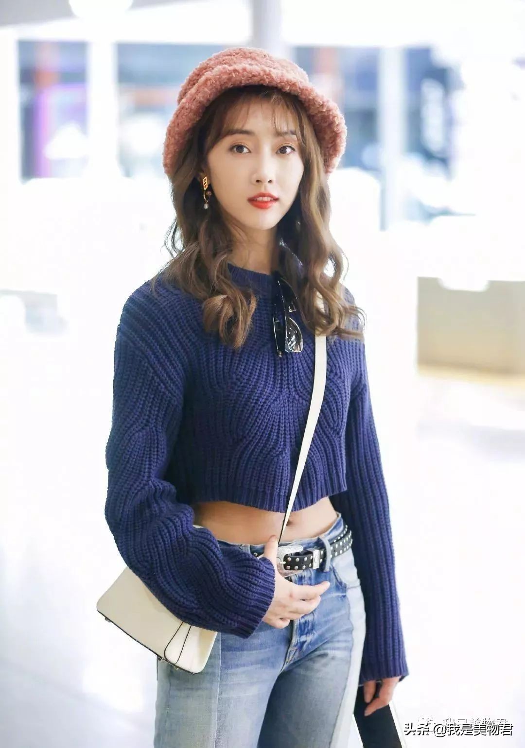 圆脸胖妹妹帽子显脸小推荐,买帽子宽和细哪种条纹显脸小