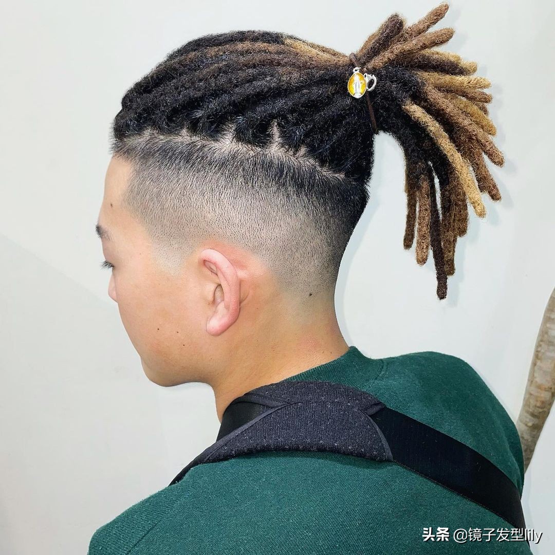 男士发型怎么剪才能让头发变蓬,头顶稀疏不烫头发型男