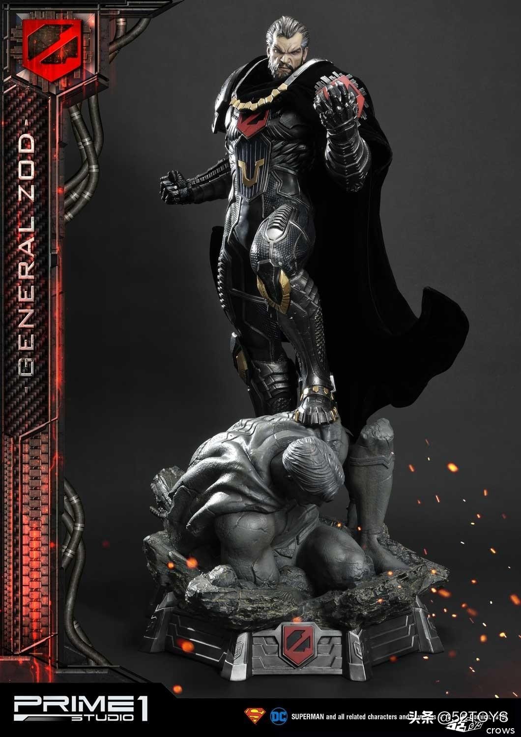 英雄还是暴君Prime1StudioDC佐德将军漫画版1/3雕像前瞻