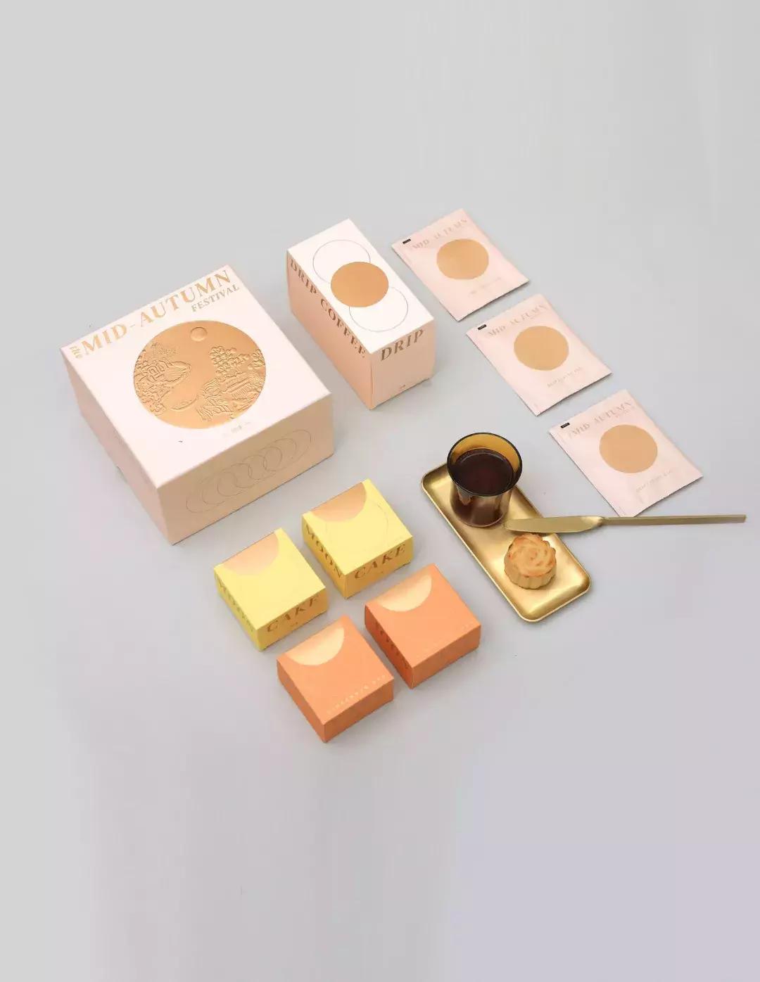 月饼礼盒港风包装设计图,月饼礼盒包装设计