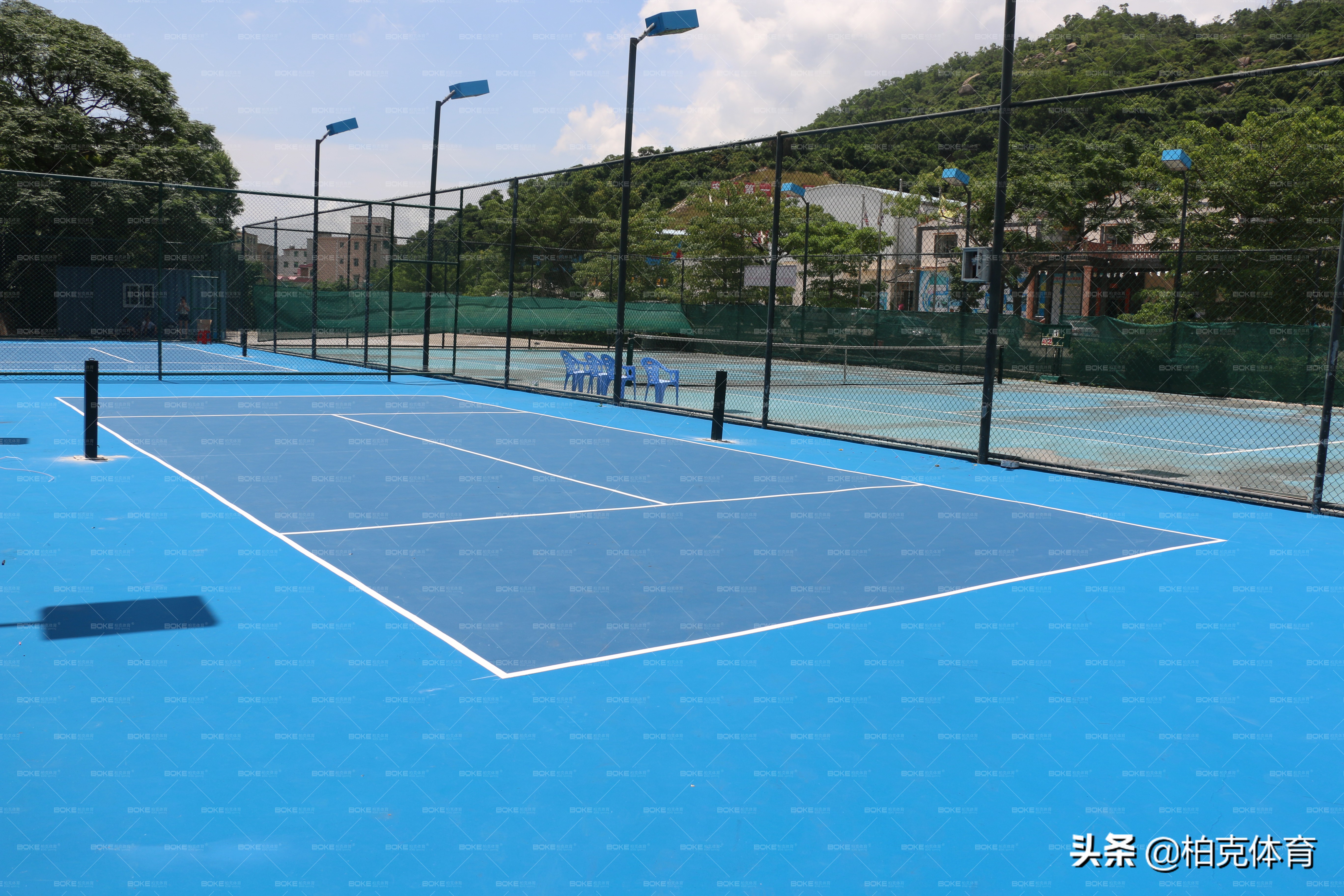 柏克体育灯具,柏克篮球场配灯