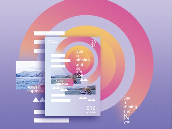 马卡龙调色教程ps人物,ps龙主题海报制作教程