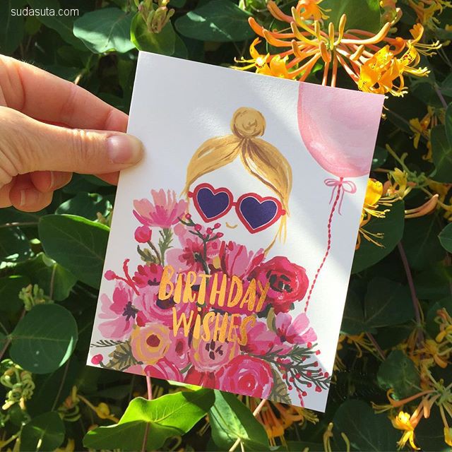 插画师carolyngavin绘画作品,carolyn插画