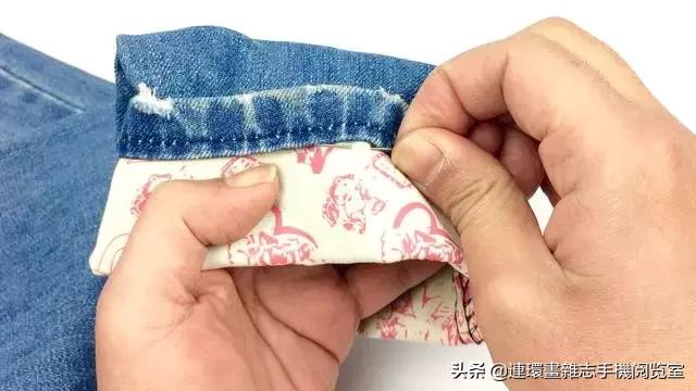 裤子太长了怎么改裤脚,裤子太长怎样编裤脚才不会掉下来