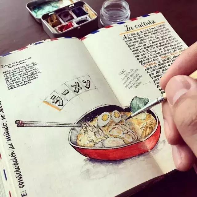 如何用手账本做一篇漂亮的手账,青春专属手帐