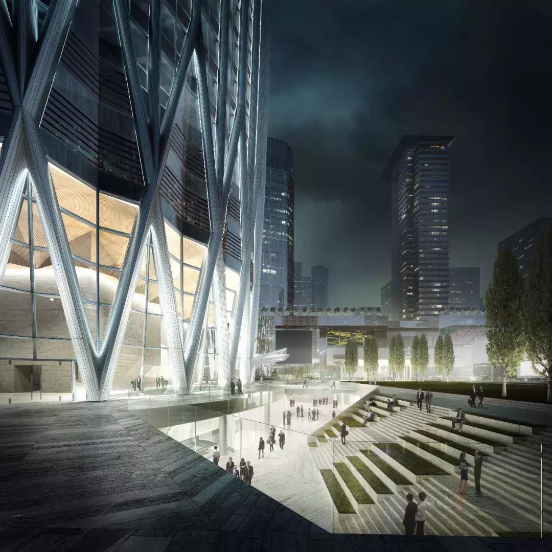 深圳华润春笋大厦最新航拍,华润春笋大厦500米