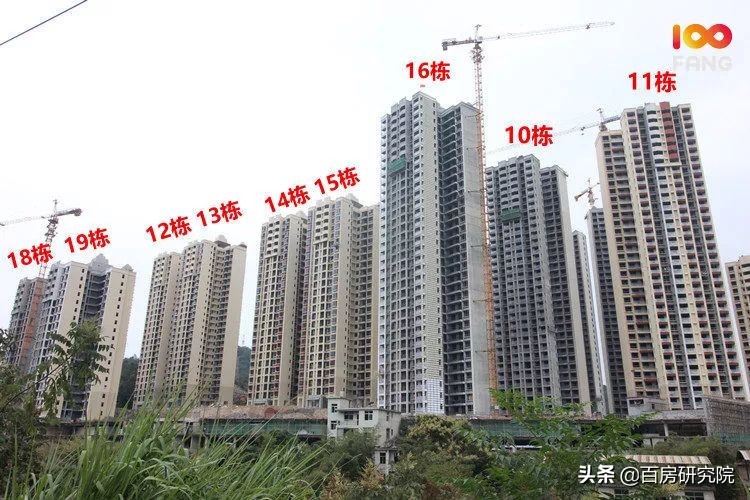 郴州各大楼盘进度,郴州恒大林溪郡11月16栋工程进度