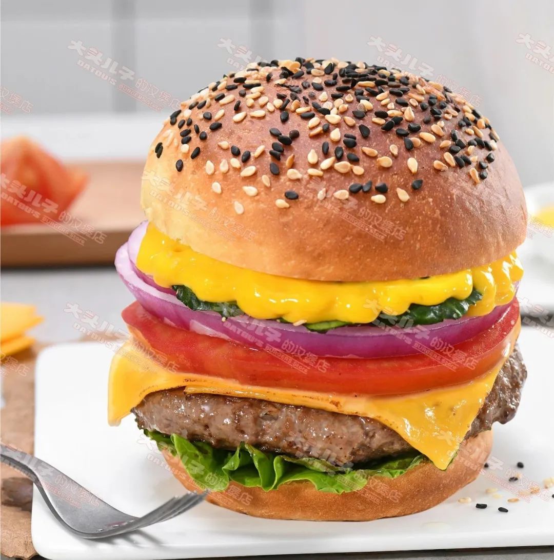 汉堡店教小朋友做汉堡,和小朋友在汉堡店怎么互动做汉堡