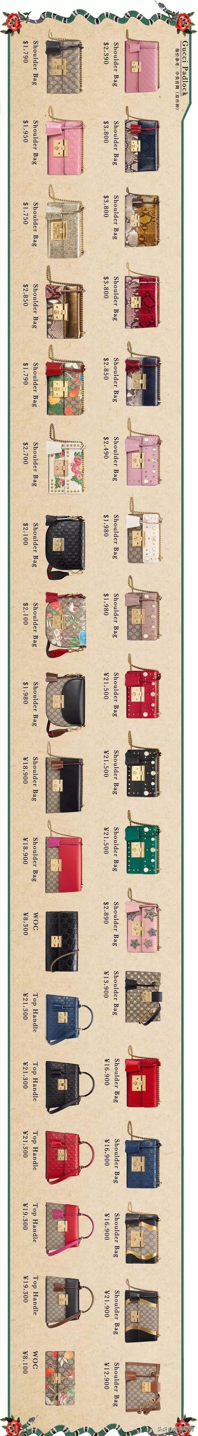 时髦精最爱的6款gucci,gucci包包推荐经典款