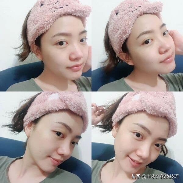 水雾眉日常练习,新手画眉毛雾眉