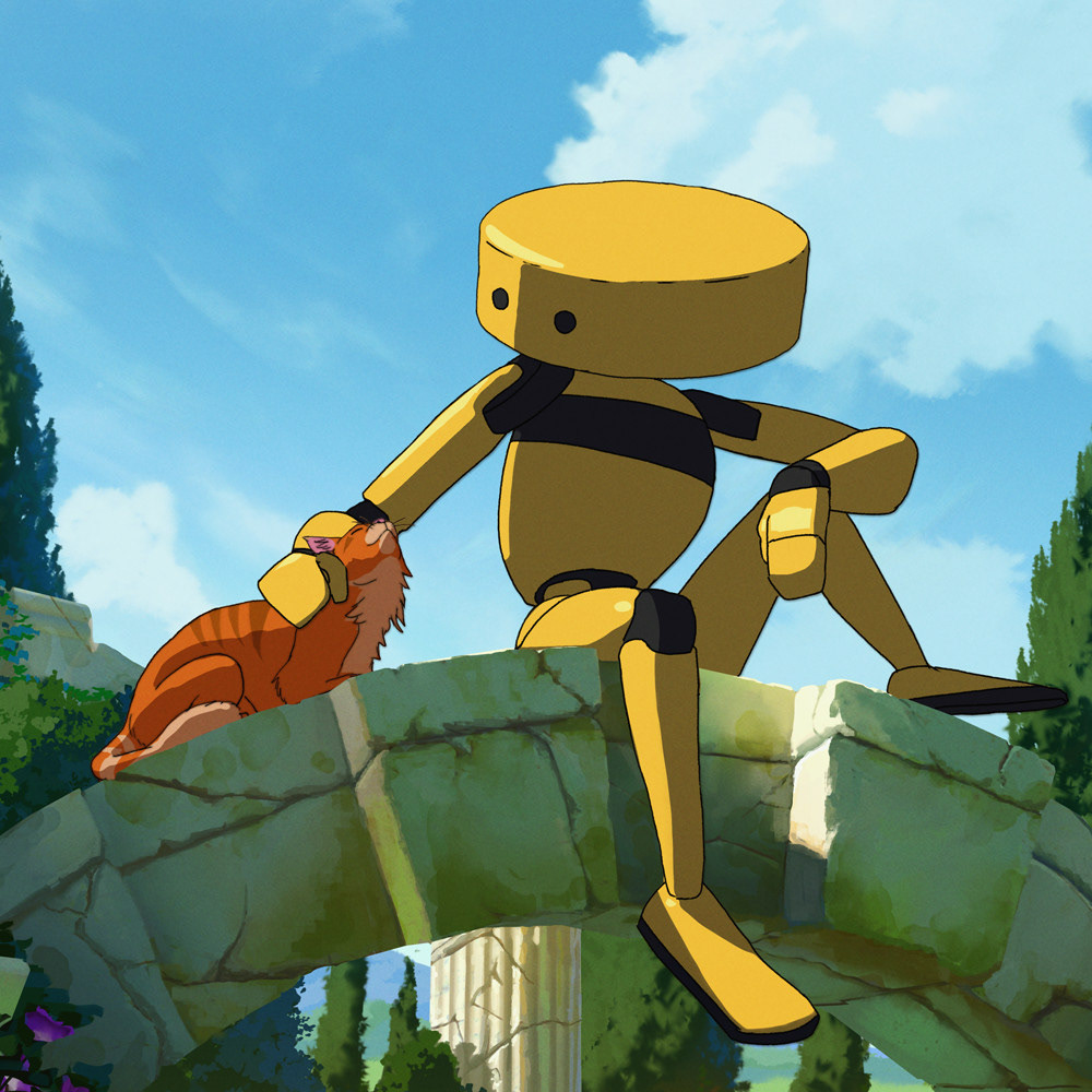 机器人Robo-bee的日常：这是绘本插画还是动漫原画？总之先睹为快