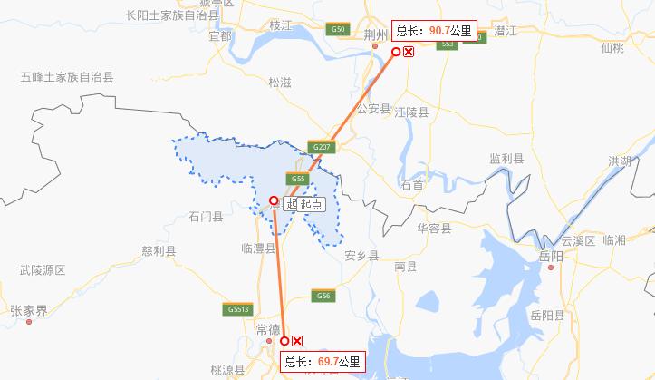 湖南的一个经济强县，紧挨常德和荆州，人口近百万却不通高铁