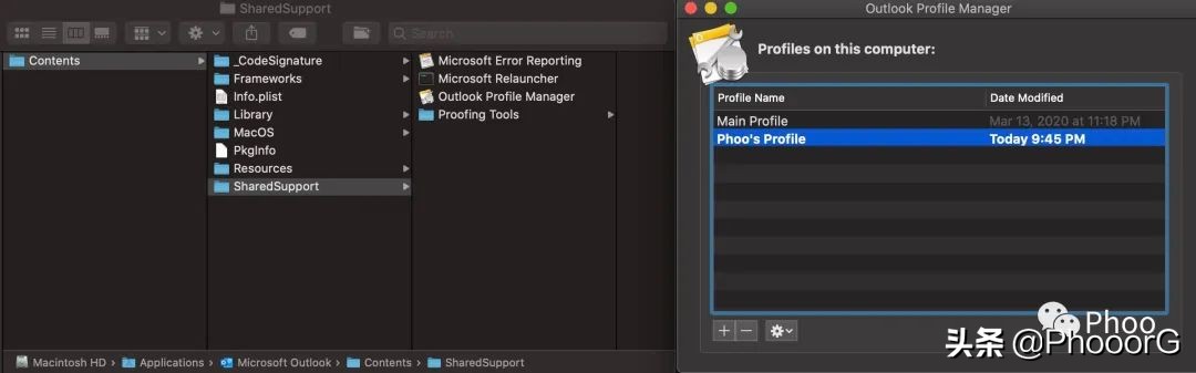 两步重置OutlookforMac