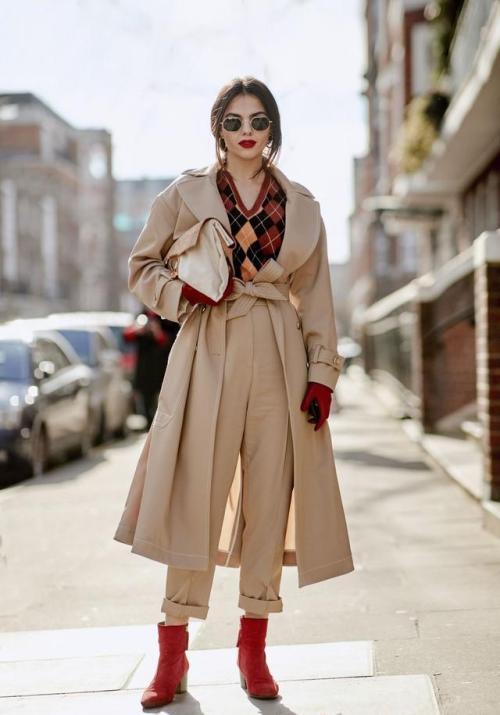 大衣穿搭女冬选择,女人要风度不要温度