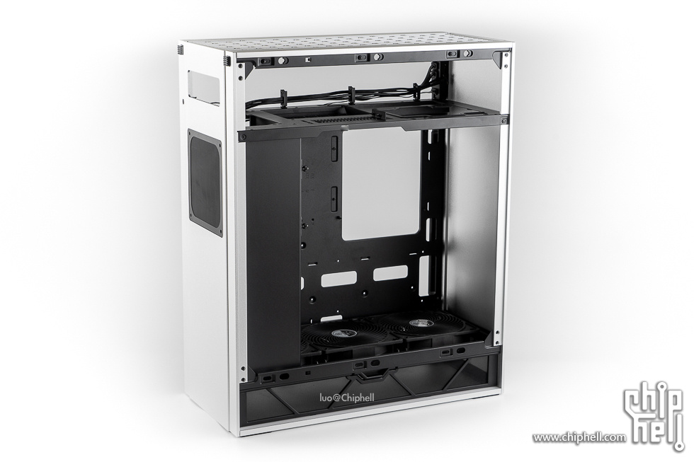 银欣altag1m机箱温度,银欣h1垂直风道机箱