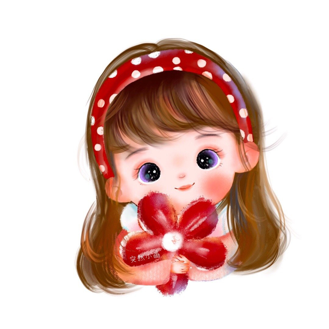 萌娃头像女生可爱萌图卡通,治愈系可爱搞怪萌娃头像