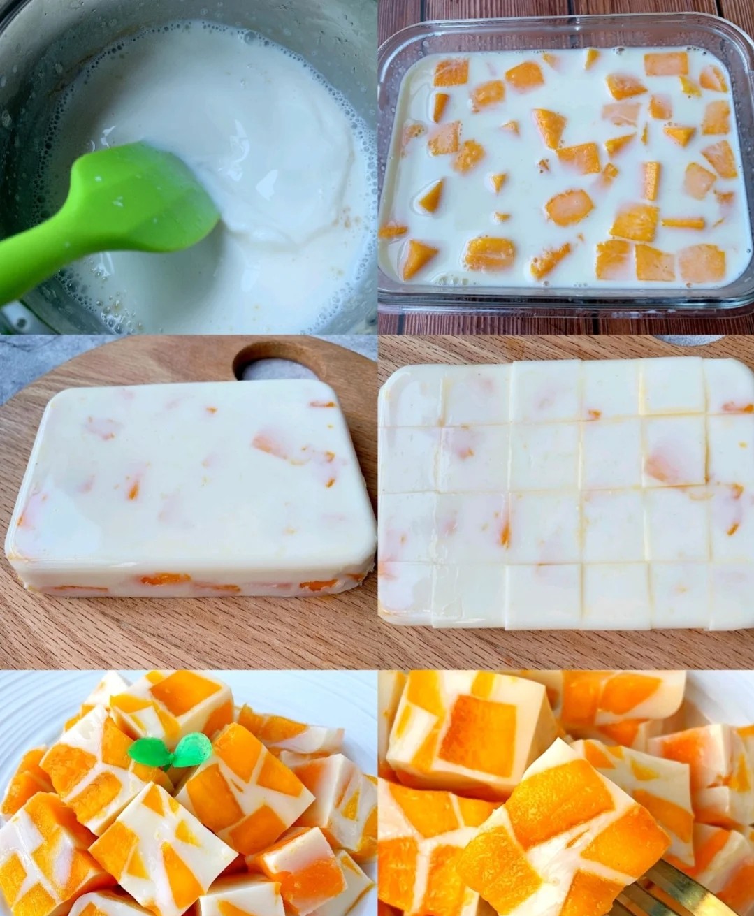 芒果简单又不脏手的吃法,芒果控看过来满满果肉的芒果甜品