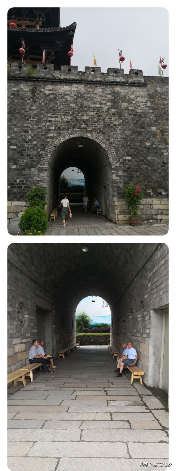 长汀县古街印象土特产,长汀古城异域风情