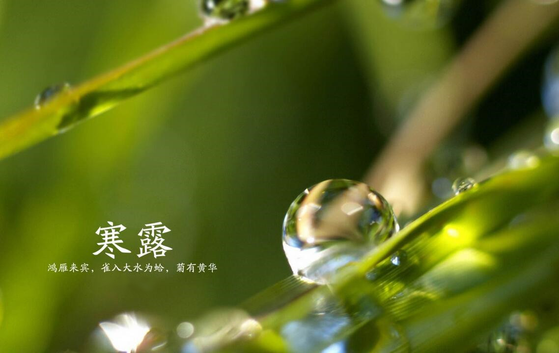 鱼山草堂——寒露,山泉