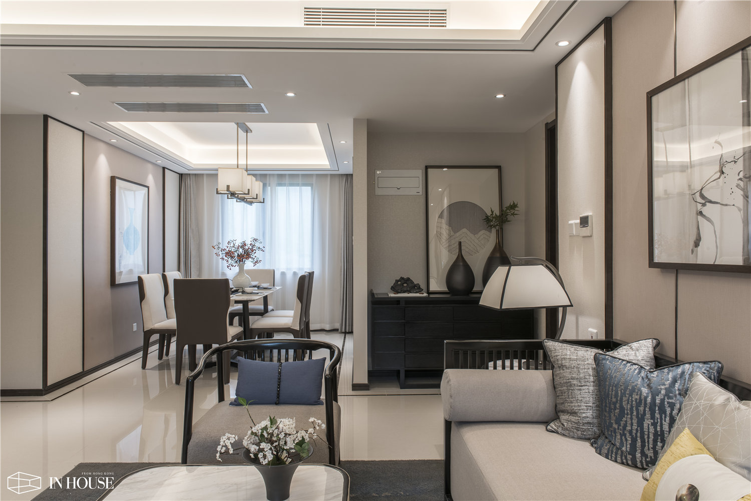 融创中新国际城精装房什么样,融创136平精装房