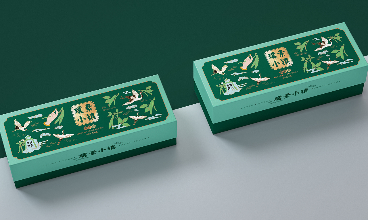 绿豆糕设计,改良版的绿豆糕