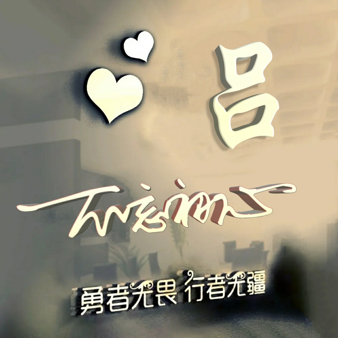勇者无畏励志姓氏头像王,行者无疆勇者无畏智者无惧