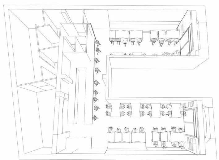 300㎡共享餐厅-玉苗设计