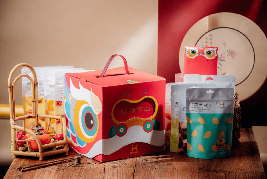 食品行业三巨头,三只松鼠坚果50克独立包装