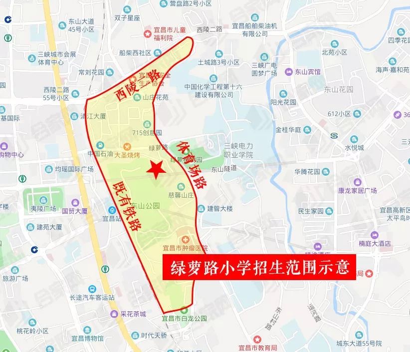 西陵区小学对应楼盘,西陵区2023年中小学划片