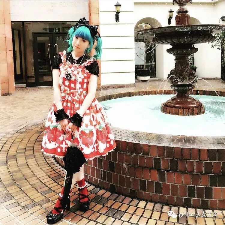 lolita裙子暗黑系推荐,lolita甜系搭配