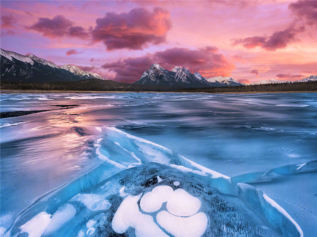 最美的护眼桌面壁纸,超清晰2340x1080曲面屏护眼壁纸