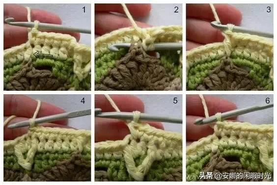 曼陀罗毯子编织教程,苏菲花园曼陀罗毯子钩法高清图解