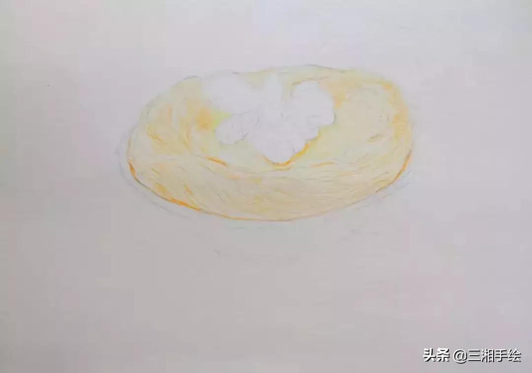 彩铅蛋挞教程,唯美食不可辜负