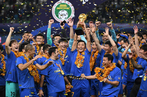 中超队全华班最新消息,江苏苏宁易购险胜天津