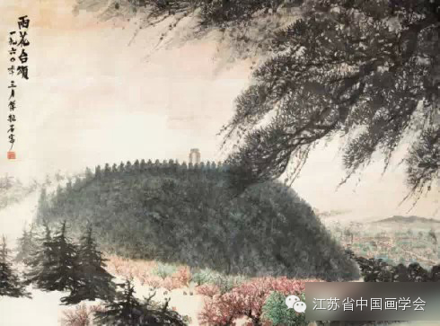 傅抱石1957年山水画价目表,傅抱石山水画欣赏